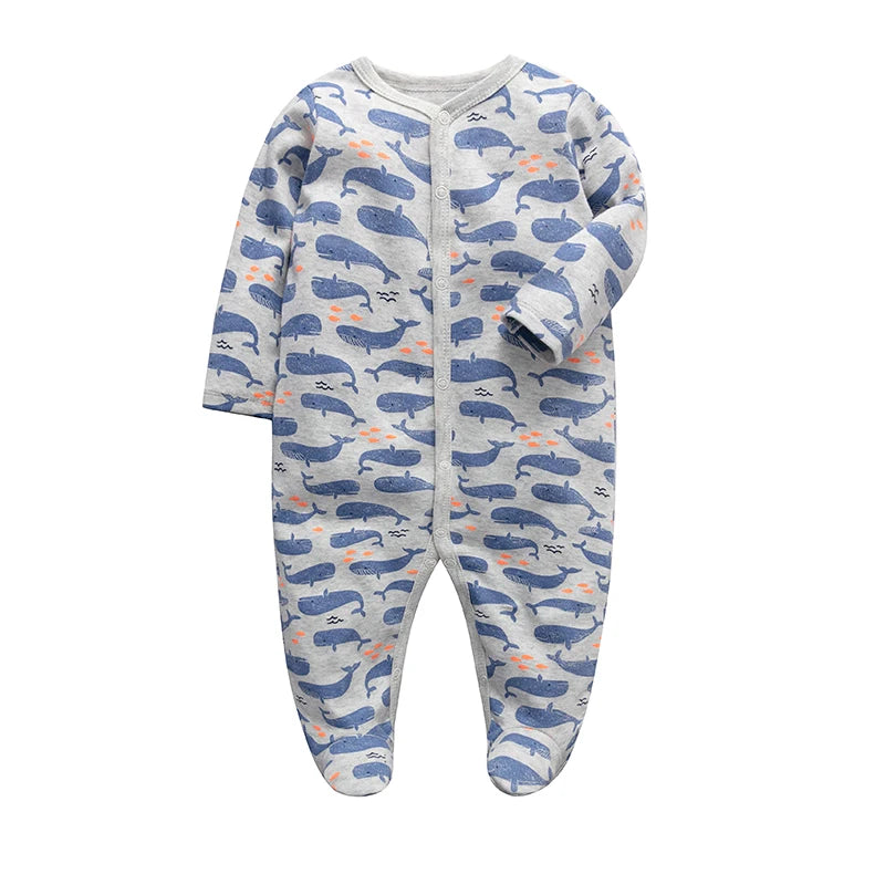 Pyjama bébé avec pied - Grenouillère